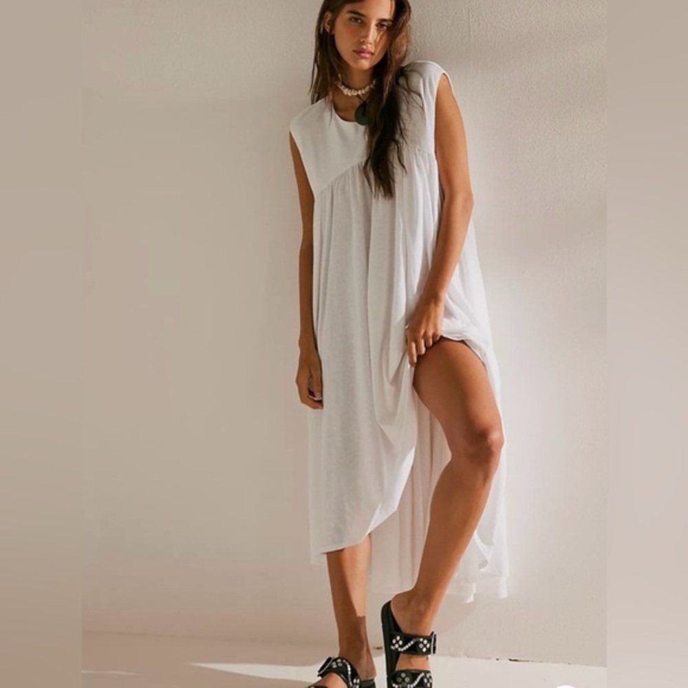Free People FP BEACH Madelyn Midi Dress - Picture 2 of 7